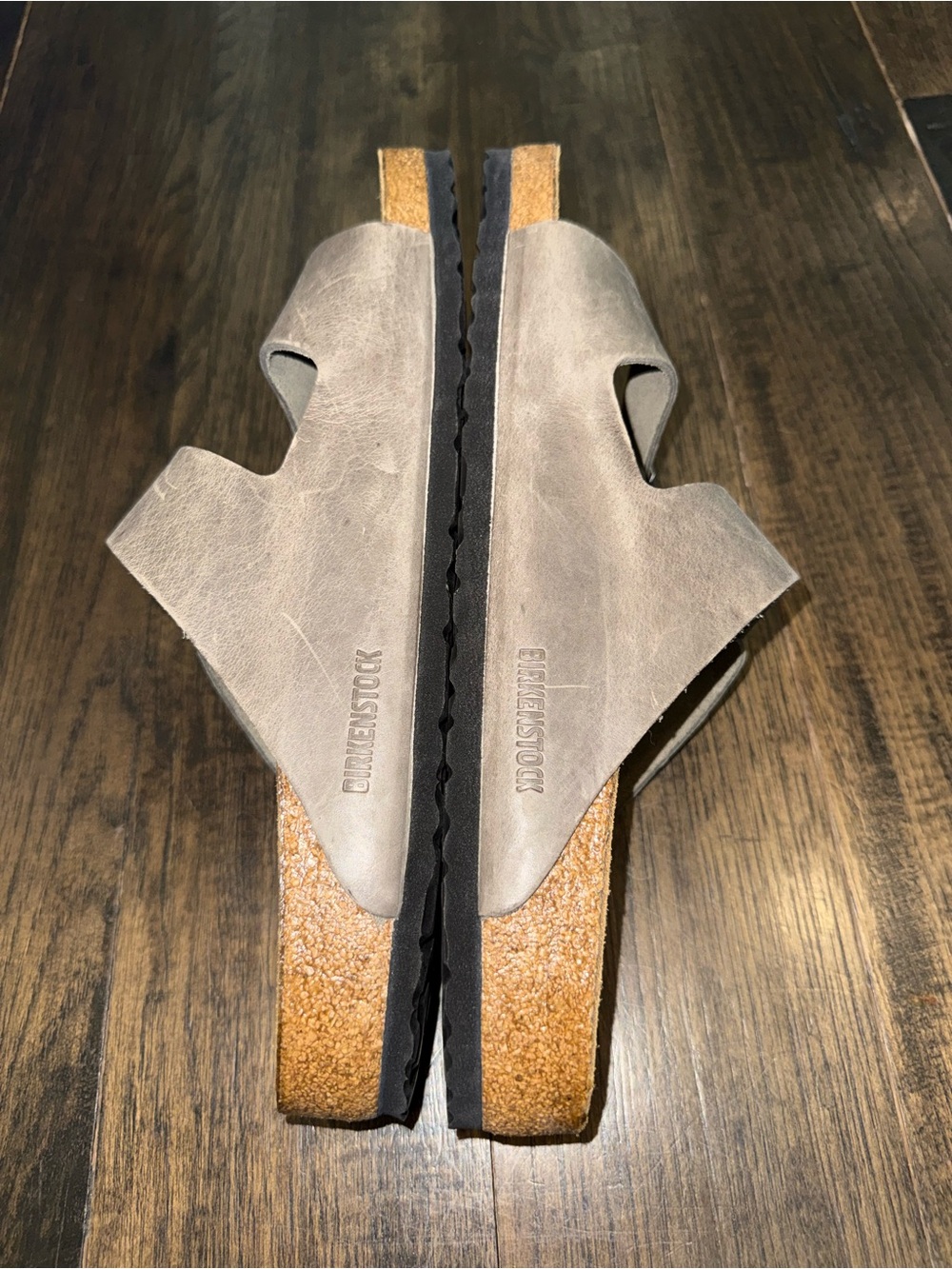 Birkenstock Arizona Two-Strap Sandals - Taupe Suede - Picture 10 of 10
